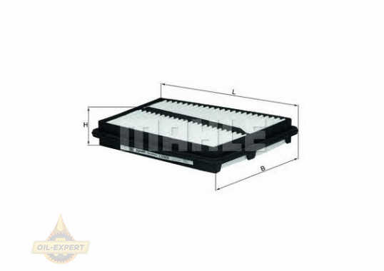 Mahle/knecht Фильтр воздушный MAHLE/KNECHT LX 806 - Картинка 1