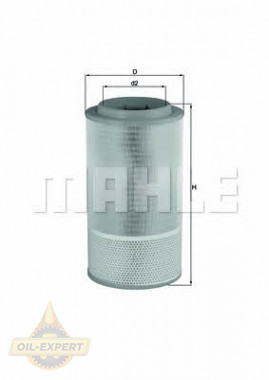 Mahle/Knecht Фильтр воздушный MAHLE/KNECHT LX 1024 - Картинка 1