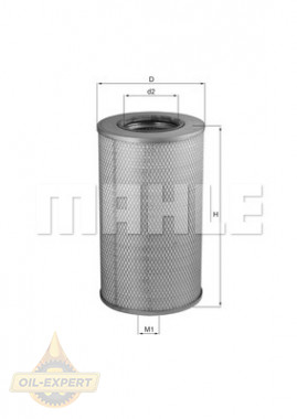 Mahle/knecht Фільтр повітряний MAHLE/KNECHT LX 655 - Заображення 2