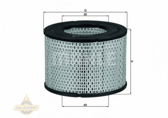 Mahle/knecht Фильтр воздушный MAHLE/KNECHT LX 606 - Картинка 1