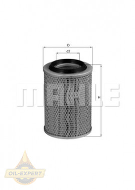 Mahle/knecht Фільтр повітряний MAHLE/KNECHT LX 567 - Заображення 2