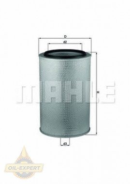Mahle/knecht Фильтр воздушный MAHLE/KNECHT LX 626 - Картинка 1