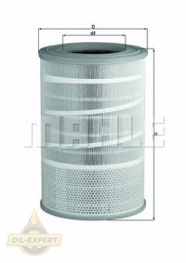 Mahle/knecht Фільтр повітряний MAHLE/KNECHT LX 2068 - Заображення 1