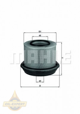 Mahle/knecht Фільтр повітряний MAHLE/KNECHT LX 263 - Заображення 1