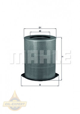 Mahle/knecht Фільтр повітряний MAHLE/KNECHT LX 832 - Заображення 3