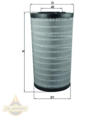 Mahle/knecht Фильтр воздушный MAHLE/KNECHT LX 2838 - Картинка 1