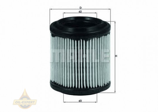 Mahle/knecht Фильтр воздушный MAHLE/KNECHT LX 297 - Картинка 1
