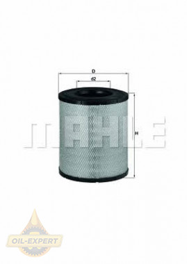Mahle/knecht Фильтр воздушный MAHLE/KNECHT LX 1774 - Заображення 1