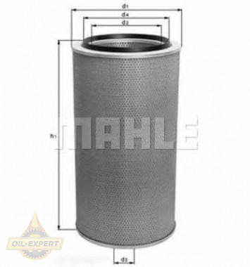 Mahle/Knecht Фильтр воздушный MAHLE/KNECHT LX 84 - Картинка 1