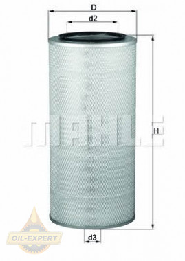 Mahle/Knecht Фильтр воздушный MAHLE/KNECHT LX 84 - Картинка 2