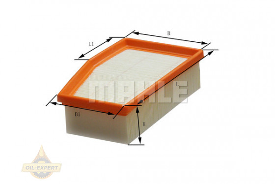 Mahle/knecht Фильтр воздушный MAHLE/KNECHT LX 3810 - Заображення 1
