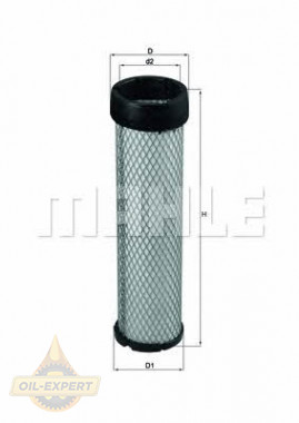Mahle/knecht Фильтр воздушный MAHLE/KNECHT LXS 256 - Картинка 1