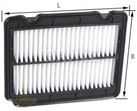 Mahle/knecht Фильтр воздушный MAHLE/KNECHT LX 2115 - Заображення 1