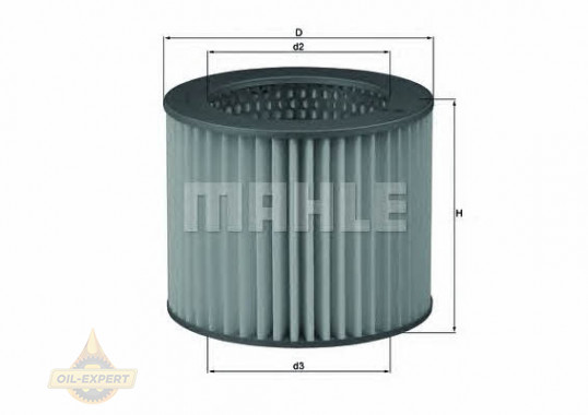 Mahle/Knecht Фильтр воздушный MAHLE/KNECHT LX 305 - Картинка 1