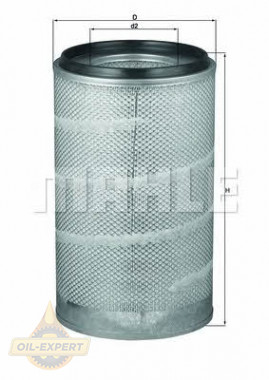 Mahle/knecht Фильтр воздушный MAHLE/KNECHT LX 1239 - Заображення 1