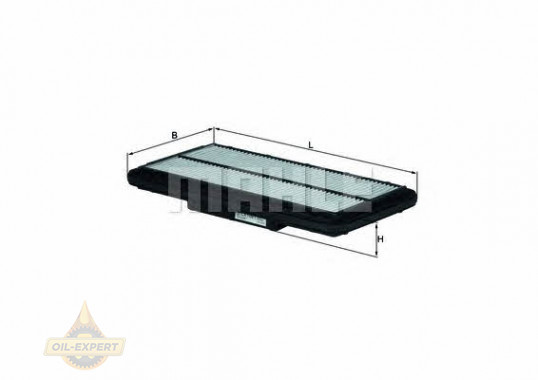 Mahle/knecht Фильтр воздушный MAHLE/KNECHT LX 1081 - Картинка 1
