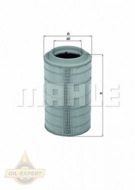 Mahle/knecht Фильтр воздушный MAHLE/KNECHT LX 1789 - Картинка 2