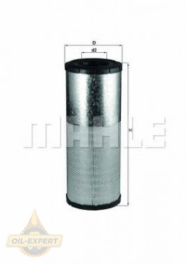 Mahle/knecht Фильтр воздушный MAHLE/KNECHT LX 1242 - Картинка 1