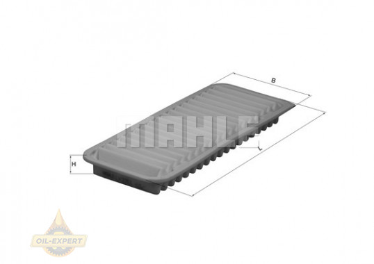 Mahle/knecht Фильтр воздушный MAHLE/KNECHT LX 2751 - Заображення 2