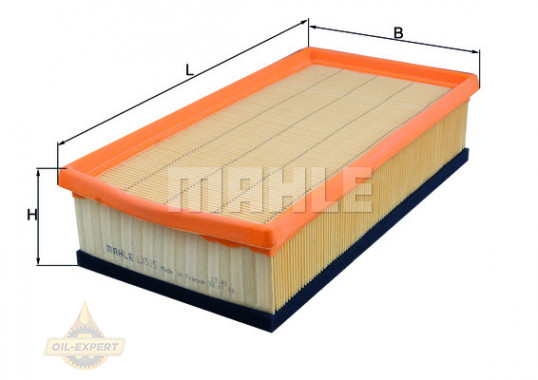 Mahle/knecht Фильтр воздушный MAHLE/KNECHT LX 535 - Картинка 1