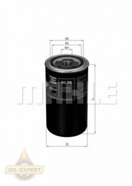 Mahle/knecht Фильтр гидравлический MAHLE/KNECHT HC 78 - Заображення 1