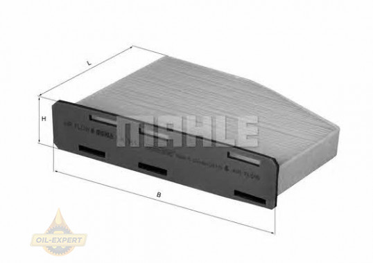 Mahle/knecht Фильтр салона MAHLE/KNECHT LA 181 - Картинка 1