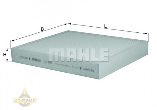 Mahle/Knecht Фильтр салона MAHLE/KNECHT LA 809 - Картинка 2