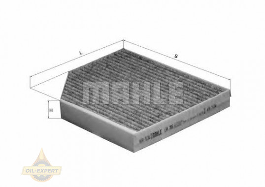 Mahle/knecht Фильтр салона угольный MAHLE/KNECHT LAK 386 - Картинка 1
