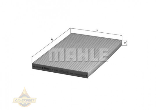 Mahle/Knecht Фильтр салона MAHLE/KNECHT LA 396 - Картинка 2