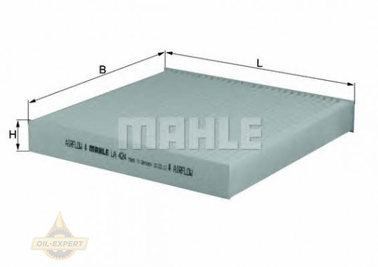 Mahle/Knecht Фильтр салона MAHLE/KNECHT LA 424 - Картинка 1