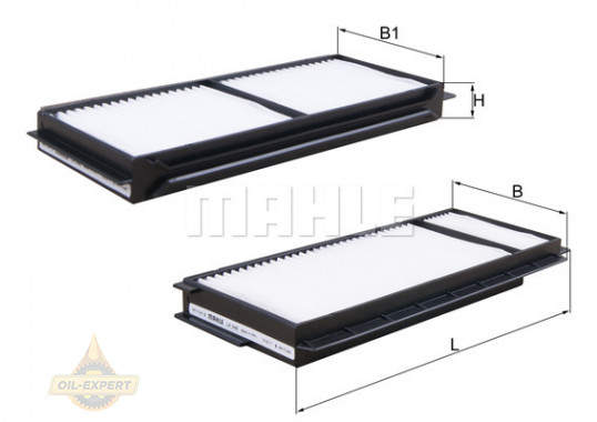 Mahle/Knecht Фильтр салона MAHLE/KNECHT LA 346/S - Картинка 2