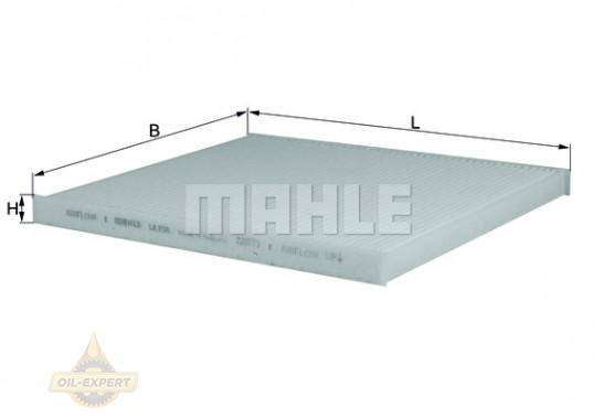 Mahle/Knecht Фильтр салона MAHLE/KNECHT LA 298 - Картинка 2