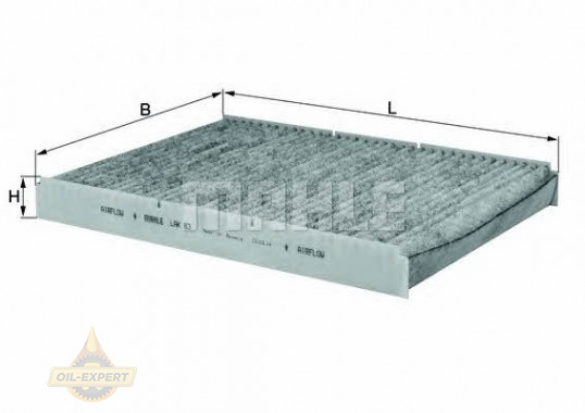 Mahle/knecht Фильтр салона угольный MAHLE/KNECHT LAK 63 - Картинка 1
