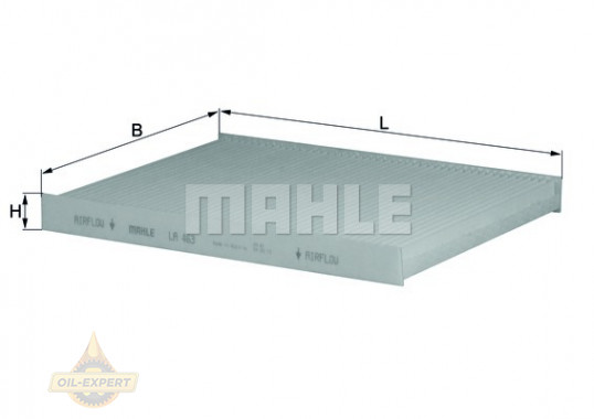 Mahle/Knecht Фильтр салона MAHLE/KNECHT LA 463 - Картинка 2