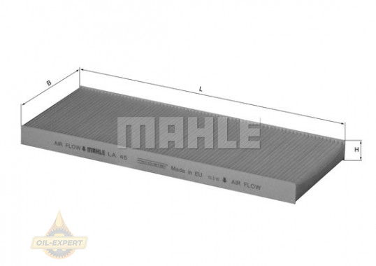 Mahle/Knecht Фильтр салона MAHLE/KNECHT LA 45 - Картинка 2