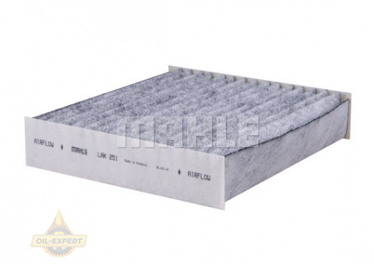 Mahle/knecht Фильтр салона угольный MAHLE/KNECHT LAK 251 - Картинка 3