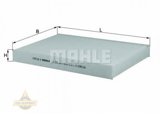 Mahle/Knecht Фильтр салона MAHLE/KNECHT LA 290 - Картинка 1