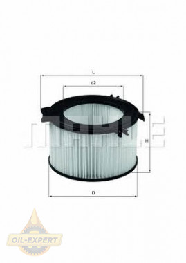Mahle/Knecht Фильтр салона MAHLE/KNECHT LA 65 - Картинка 1