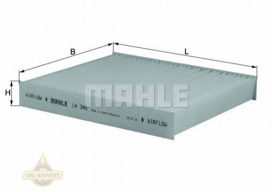 Mahle/Knecht Фильтр салона MAHLE/KNECHT LA 345 - Картинка 1