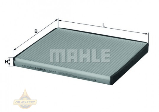 Mahle/Knecht Фильтр салона MAHLE/KNECHT LA 447 - Картинка 2