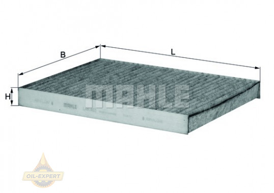 Mahle/knecht Фильтр салона угольный MAHLE/KNECHT LAK 463 - Картинка 2