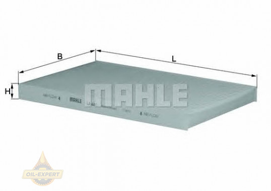 Mahle/Knecht Фильтр салона MAHLE/KNECHT LA 441 - Картинка 1
