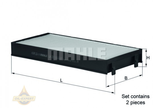 Mahle/knecht Фильтр салона MAHLE/KNECHT LA 221/S - Картинка 2