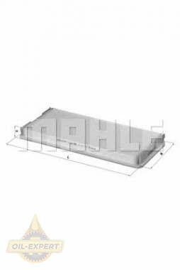 Mahle/Knecht Фільтр салону MAHLE/KNECHT LA 83 - Заображення 1
