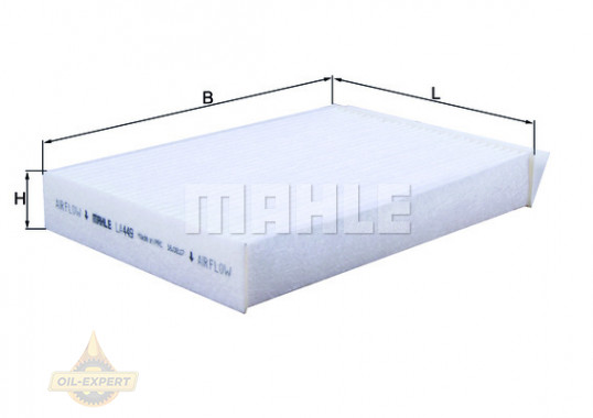 Mahle/Knecht Фильтр салона MAHLE/KNECHT LA 449 - Картинка 2