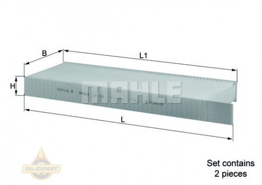 Mahle/knecht Фільтр салону MAHLE/KNECHT LA 428/S - Заображення 2