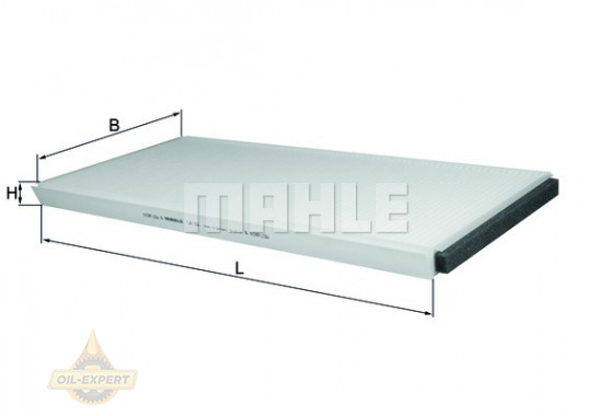 Mahle/Knecht Фильтр салона MAHLE/KNECHT LA 62 - Картинка 2