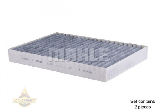 Mahle/knecht Фильтр салона угольный MAHLE/KNECHT LAK 292/S - Картинка 3