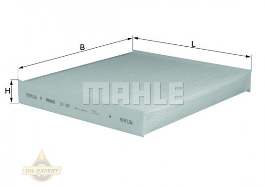 Mahle/knecht Фильтр салона MAHLE/KNECHT LA 189 - Картинка 2