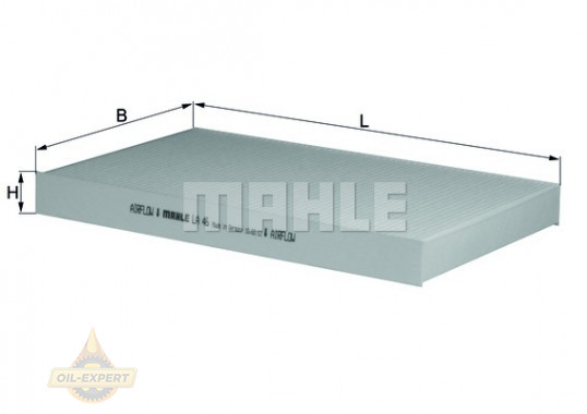 Mahle/Knecht Фильтр салона MAHLE/KNECHT LA 46 - Картинка 2